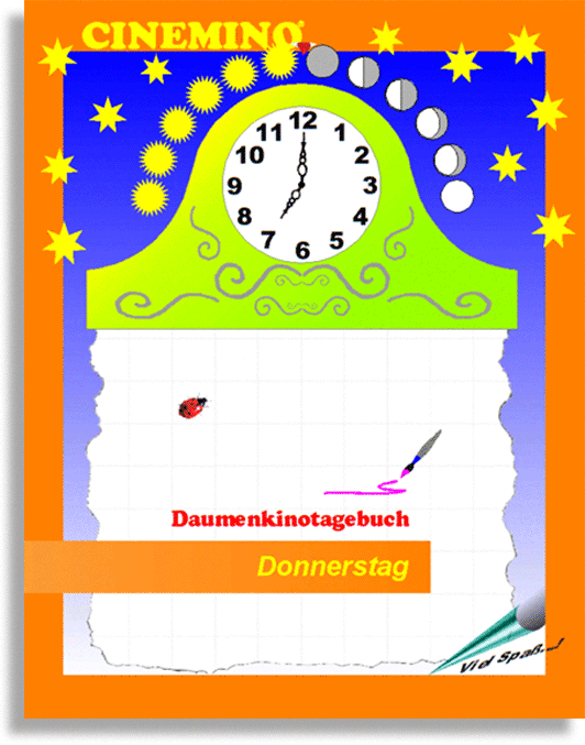 Cinemino Daumenkinotagebuch Donnerstag