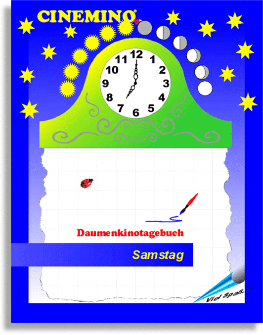 Cinemino Daumenkinotagebuch Samstag