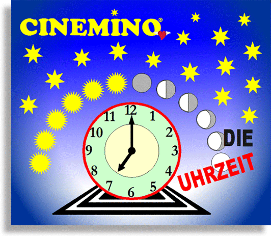 Cinemino Animation Uhrzeit für Kinder, idealer Einstieg für Kinder ab 4 Jahren