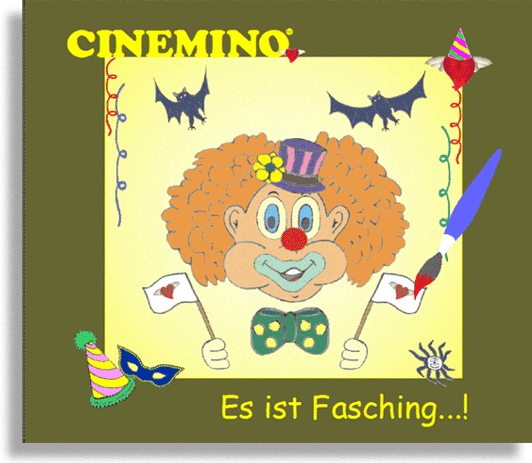 Cinemino Animation Es ist Fasching für Kinder, idealer Einstieg für Kinder ab 4 Jahren