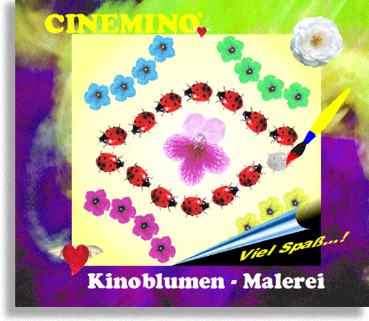 Cinemino Kinoblumen-Malerei Das Auge für Kino-Malerei-erfahrene Kinder und Erwachsene