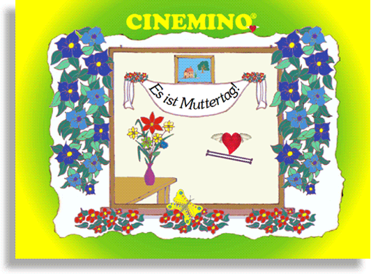 Cinemino Animation Muttertag für uns alle, zauberhaftes gestaltetes Geschenk für den Muttertag